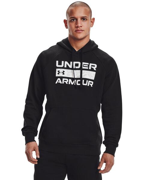 UNDER ARMOUR(アンダーアーマー)の「UAライバルフリース フーディー シグネチャー(トレーニング/メンズ)(スウェット・メンズ・ブラック/スモークピンク・XXL/3XL/S/L/XL/M)」の17枚目の写真