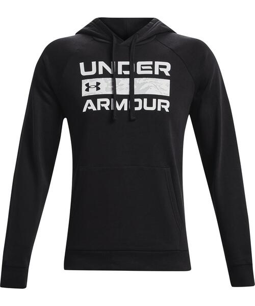 UNDER ARMOUR(アンダーアーマー)の「UAライバルフリース フーディー シグネチャー(トレーニング/メンズ)(スウェット・メンズ・ブラック/スモークピンク・XXL/3XL/S/L/XL/M)」の19枚目の写真