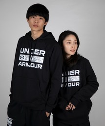 UAライバルフリース フーディー シグネチャー（トレーニング/メンズ）