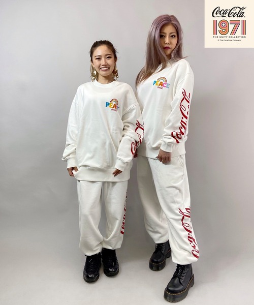 ANTIBAL(アンティバル)の「【ZOZOタウン限定アイテム】COCA-COLA (コカ・コーラ) ビックシルエット バックプリントトレーナー/セットアップ対応 214AN2TR077MU(スウェット・レディース・ブラック/ホワイト/グレー・FREE)」の10枚目の写真