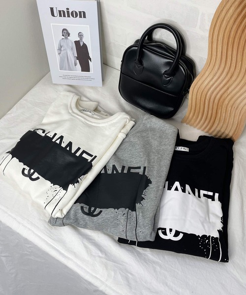 shopnikoniko(ショップニコニコ)の「パロディー トレーナー(スウェット・レディース・グレー/ブラック/ホワイト・フリー)」の21枚目の写真