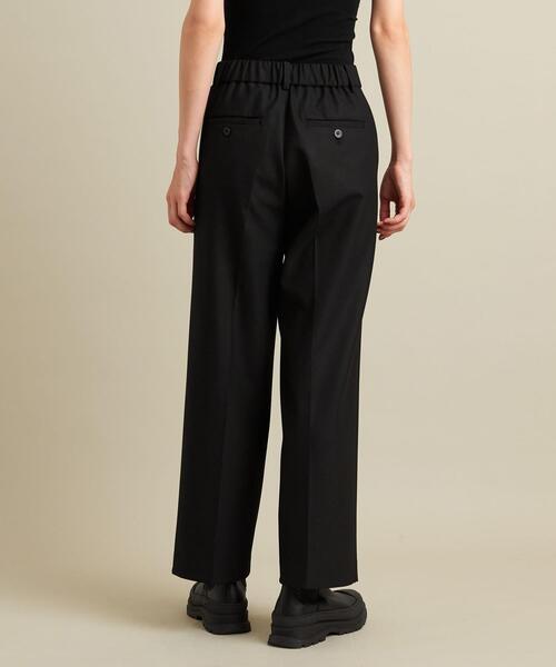 BEAUTY&YOUTH UNITED ARROWS（ビューティーアンドユースユナイテッドアローズ）の「BY バックゴムワイドストレートパンツ -ウォッシャブル- ∴（その他パンツ・レディース・ブラック/ダークグリーン/ブラウン/オフホワイト・S/M/L）」の19枚目の写真