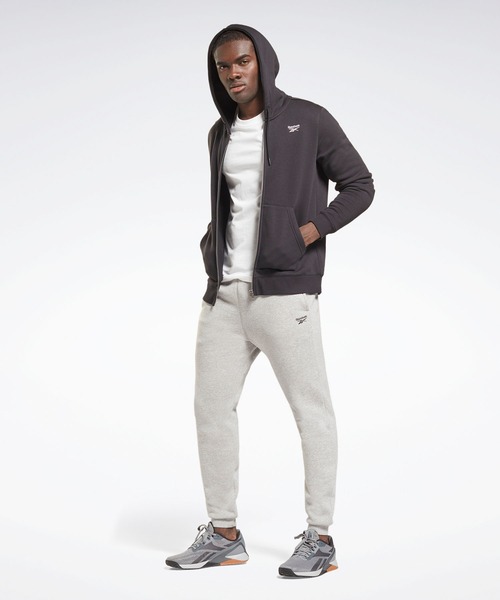 Reebok（リーボック）の「 アイデンティティ ジョガー / Identity Joggers（スウェットパンツ・メンズ・ブラック/ネイビー/ヘザーグレー・SMALL/MEDIUM/LARGE/X-LARGE/XX-LARGE/X-SMALL/XXX-LARGE）」の8枚目の写真