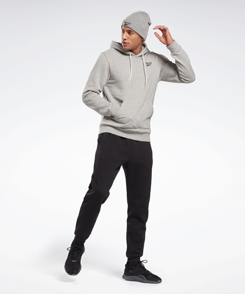 Reebok（リーボック）の「 アイデンティティ ジョガー / Identity Joggers（スウェットパンツ・メンズ・ブラック/ネイビー/ヘザーグレー・SMALL/MEDIUM/LARGE/X-LARGE/XX-LARGE/X-SMALL/XXX-LARGE）」の11枚目の写真