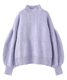 KOH.style | 透かし柄編みニットトップス(ニット/セーター)