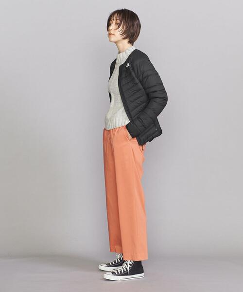 THE NORTH FACE(ザノースフェイス)の「<THE NORTH FACE(ザノースフェイス)>サンダーラウンドネック ジャケット -ウォッシャブル-◆(ダウンジャケット/コート・レディース・ブラック・S)」の6枚目の写真