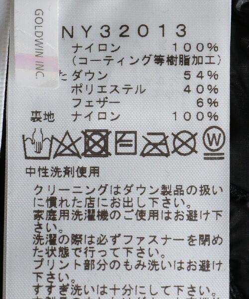 THE NORTH FACE(ザノースフェイス)の「<THE NORTH FACE(ザノースフェイス)>サンダーラウンドネック ジャケット -ウォッシャブル-◆(ダウンジャケット/コート・レディース・ブラック・S)」の16枚目の写真