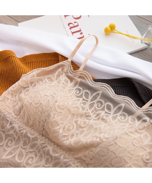 Lace Ladies（レースレディース）の「ノンワイヤー チューブトップブラジャー（チューブトップ・レディース・ベージュ/ホワイト/ブラック・M/L）」の7枚目の写真