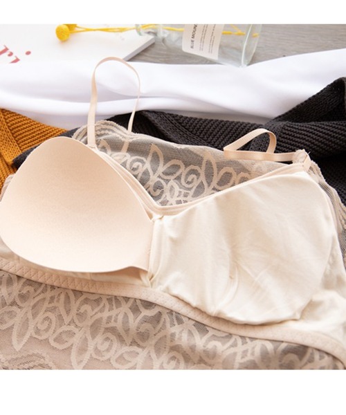 Lace Ladies（レースレディース）の「ノンワイヤー チューブトップブラジャー（チューブトップ・レディース・ベージュ/ホワイト/ブラック・M/L）」の8枚目の写真