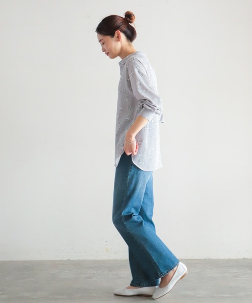 NOMBRE IMPAIR（ノンブルアンペール）の「ダルメシアン ロングシャツ 