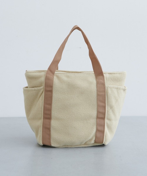 PUAL CE CIN（ピュアルセシン）の「WINTER SMAL TOTE／ボア スモールトートバッグ（トートバッグ・レディース・カーキ/ブラウン/ブラック/アイボリー・FREE）」の15枚目の写真