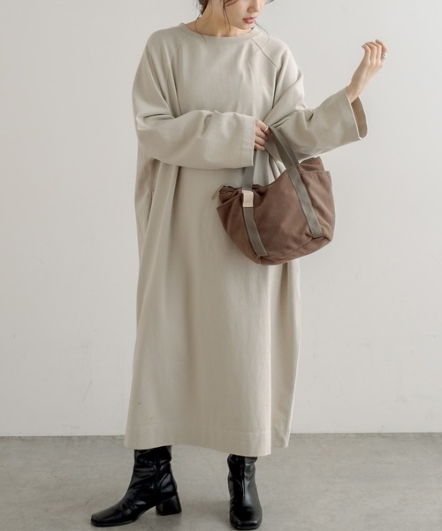 PUAL CE CIN（ピュアルセシン）の「WINTER SMAL TOTE／ボア スモールトートバッグ（トートバッグ・レディース・カーキ/ブラウン/ブラック/アイボリー・FREE）」の11枚目の写真