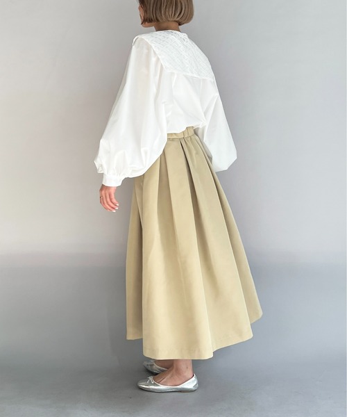 PICCIN（ピッチン）の「襟付きブラウス（シャツ/ブラウス・レディース・ブラック/オフホワイト・M/L）」の11枚目の写真