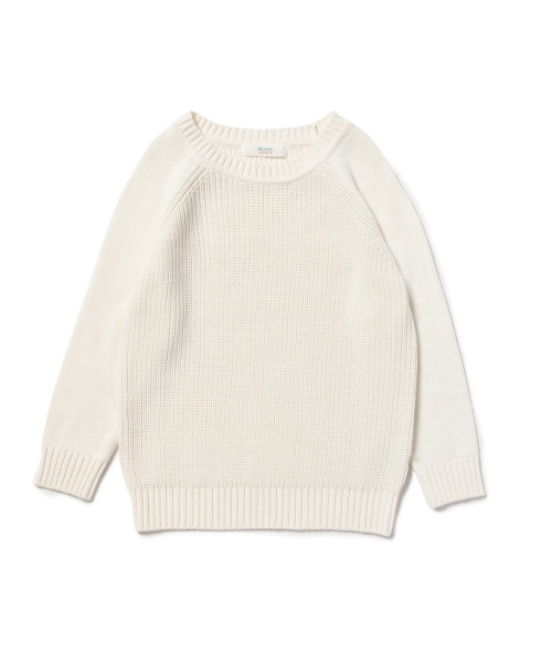 BEAMS LIGHTS Women's（ビームスライツ ウィメンズ）の「BEAMS LIGHTS / あぜ編プルオーバー（ニット/セーター・レディース・オフホワイト/ネイビー/その他1・FREE）」の18枚目の写真