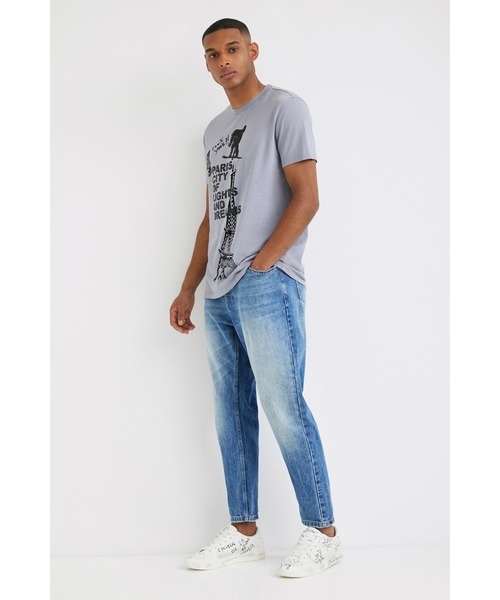 Desigual(デシグアル)の「メンズ Tシャツ半袖 BEREL(Tシャツ/カットソー・メンズ・ブルー・S/M/L/XL/XXL)」の10枚目の写真