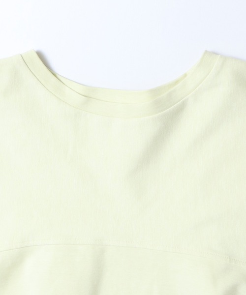 hunch（ハンチ）の「フレアプルオーバー（Tシャツ/カットソー・レディース・ライトイエロー/ブルー/ホワイト/杢グレー・FREE）」の15枚目の写真