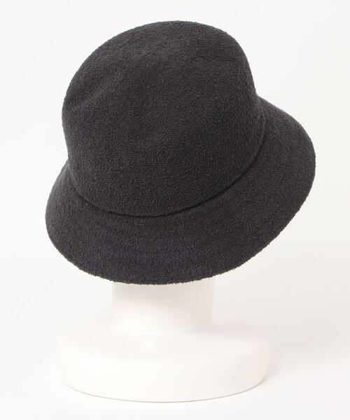 KANGOL（カンゴール）の「【入荷禁止】KANGOL Bermuda Bucket（ハット・メンズ・ホワイト/ダークネイビー/グリーン/ライトパープル/イエロー/オレンジ/レッド/ピンク/ネイビー/ブラック/ベージュ・MEDIUM/LARGE/X-LARGE）」の12枚目の写真