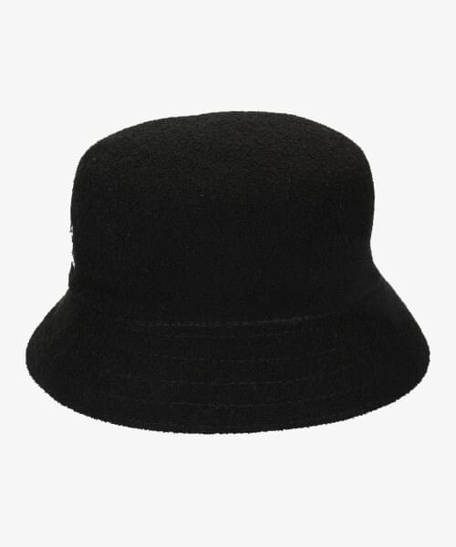 KANGOL（カンゴール）の「【入荷禁止】KANGOL Bermuda Bucket（ハット・メンズ・ホワイト/ダークネイビー/グリーン/ライトパープル/イエロー/オレンジ/レッド/ピンク/ネイビー/ブラック/ベージュ・MEDIUM/LARGE/X-LARGE）」の13枚目の写真