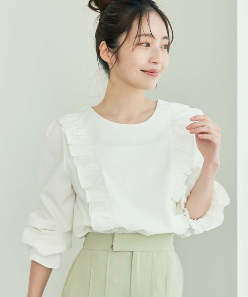 liten キャンディーブラウス　アイボリー liten キャンディーブラウス アイボリー