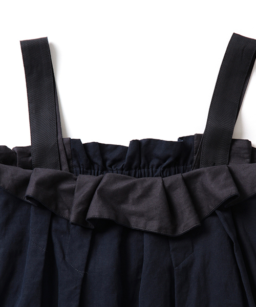 Ray BEAMS（レイビームス）の「RBS / ベアフリル ロングワンピース（ワンピース・レディース・ネイビー・0/1）」の5枚目の写真