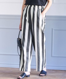 coca（coca） | 太ストライプワイドパンツ(その他パンツ)