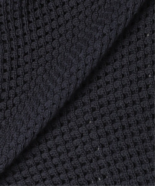 417 EDIFICE（フォーワンセブンエディフィス）の「12G メッシュヘンリー（ニット/セーター・メンズ・ベージュ/ネイビー/グリーン・SMALL/MEDIUM/LARGE）」の19枚目の写真