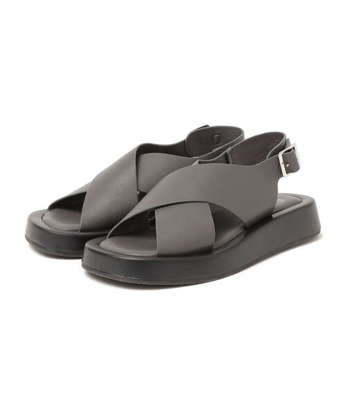 SHIPS（シップス）の「*クロスベルトサンダル◆（サンダル・レディース・ブラック/ブラウン/オフホワイト/ダークグレー・38/36/37）」の15枚目の写真