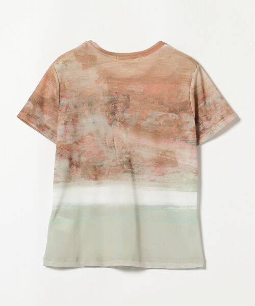 Ray BEAMS（レイビームス）の「Ray BEAMS / プリント ストレッチ Tシャツ（Tシャツ/カットソー・レディース・サックスブルー/ピンク・ONE SIZE）」の15枚目の写真