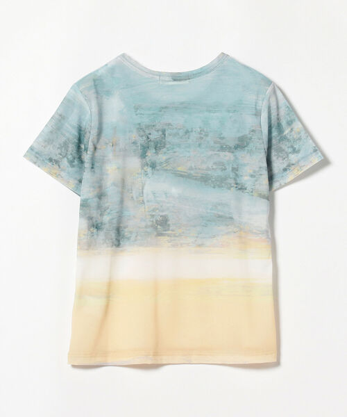 Ray BEAMS（レイビームス）の「Ray BEAMS / プリント ストレッチ Tシャツ（Tシャツ/カットソー・レディース・サックスブルー/ピンク・ONE SIZE）」の22枚目の写真