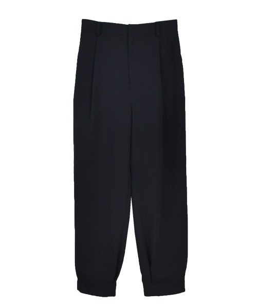 OUTERSUNSET(アウターサンセット)の「herringbone cargo pants(カーゴパンツ・レディース・ネイビー/キャメル・FREE)」の5枚目の写真