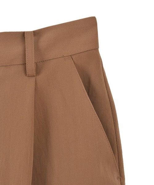 OUTERSUNSET(アウターサンセット)の「herringbone cargo pants(カーゴパンツ・レディース・ネイビー/キャメル・FREE)」の8枚目の写真