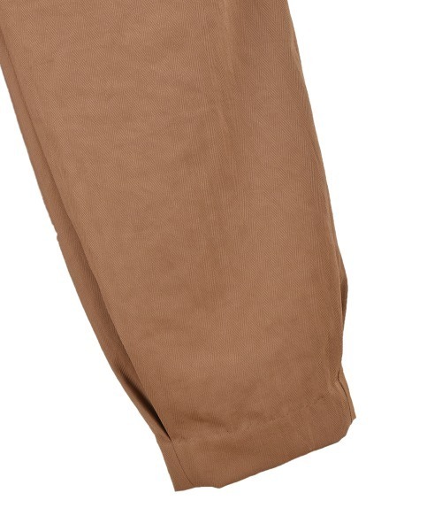 OUTERSUNSET(アウターサンセット)の「herringbone cargo pants(カーゴパンツ・レディース・ネイビー/キャメル・FREE)」の9枚目の写真