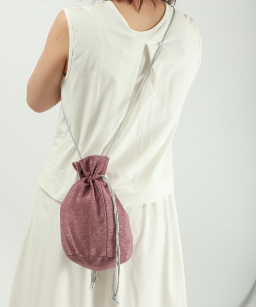 FUNALIVE（ファンアライブ）の「dignity closet　モディッシュキラミニバッグ/Modish Kira Bag（ショルダーバッグ・メンズ・ブラック/ベージュ/ピンク・FREE）」の3枚目の写真