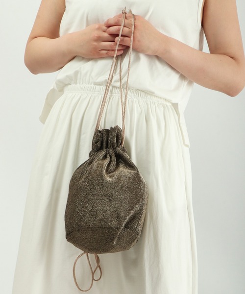 FUNALIVE（ファンアライブ）の「dignity closet　モディッシュキラミニバッグ/Modish Kira Bag（ショルダーバッグ・メンズ・ブラック/ベージュ/ピンク・FREE）」の10枚目の写真