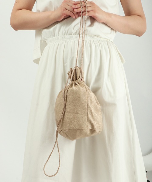 FUNALIVE（ファンアライブ）の「dignity closet　モディッシュキラミニバッグ/Modish Kira Bag（ショルダーバッグ・メンズ・ブラック/ベージュ/ピンク・FREE）」の15枚目の写真