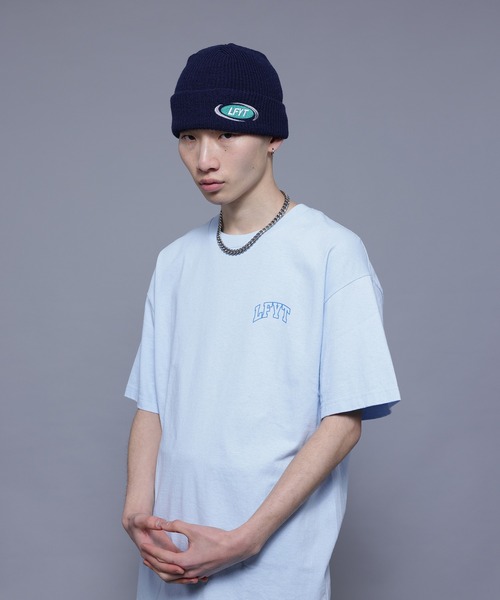 Lafayette（ラファイエット）の「LFYT ラファイエット [Lafayette] - × チアゴ・ビラス・ボアス [THIAGO VILLAS BOAS] コラボ チアゴ ビラス ボアス アーチロゴ ガールズ グラフィック 半袖 Tシャツ [THIAGO VILLAS BOAS LFYT ARCH LOGO GIRLS TEE]（Tシャツ/カットソー・メンズ・ホワイト/ライトブルー/ブラック/イエロー・X-LARGE/XX-LARGE/MEDIUM/LARGE/SMALL）」の3枚目の写真