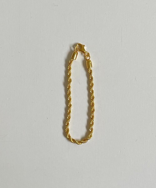 PT(ピーティ)の「Pt(ピーティー) ねじりチェーンブレス(ブレスレット・レディース・シルバー/ゴールド・ONE SIZE)」の10枚目の写真