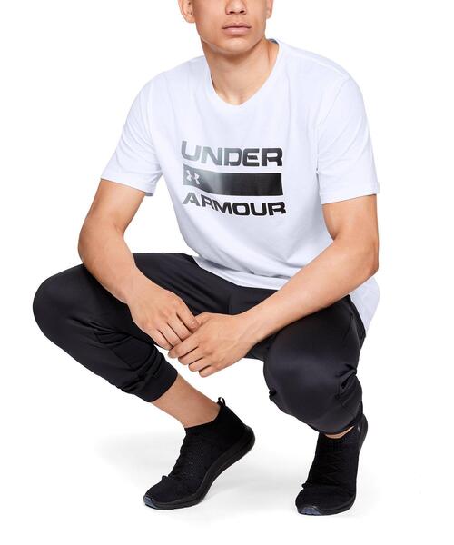 UNDER ARMOUR(アンダーアーマー)の「UAチーム イシュー ワードマーク ショートスリーブ(トレーニング/メンズ)(Tシャツ/カットソー・メンズ・ブラック/ホワイト/グレー・S/XL/M/XXL/L/3XL)」の6枚目の写真