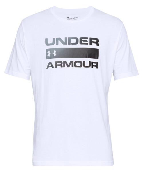 UNDER ARMOUR(アンダーアーマー)の「UAチーム イシュー ワードマーク ショートスリーブ(トレーニング/メンズ)(Tシャツ/カットソー・メンズ・ブラック/ホワイト/グレー・S/XL/M/XXL/L/3XL)」の5枚目の写真