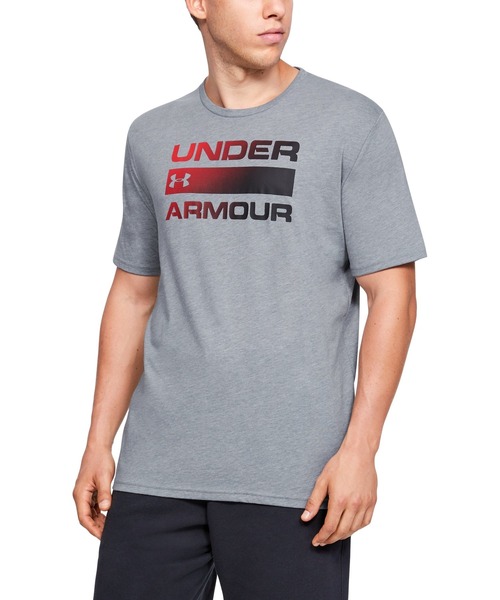 UNDER ARMOUR(アンダーアーマー)の「UAチーム イシュー ワードマーク ショートスリーブ(トレーニング/メンズ)(Tシャツ/カットソー・メンズ・ブラック/ホワイト/グレー・S/XL/M/XXL/L/3XL)」の3枚目の写真