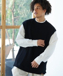 rehacer | rehacer : "WAKAYAMA" Big Waffle Wide Vest / 和歌山 ビッグワッフル ワイド ベスト(ベスト)
