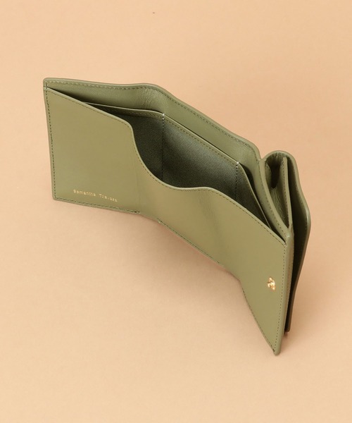 Samantha Thavasa（サマンサタバサ）の「Pomme d'espoir ポムディスポワール 型押しミニ財布（財布・レディース・ライトグレー/カーキ/ブラック/ピンクベージュ/ベージュ/ワインレッド/キャメル・FREE）」の14枚目の写真