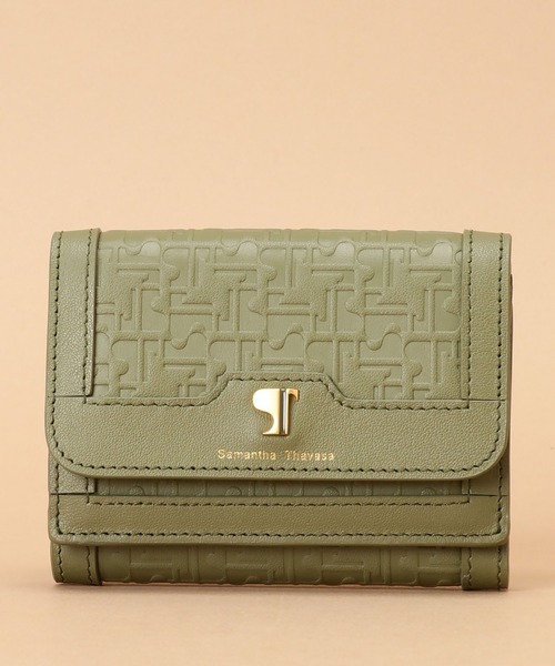 Samantha Thavasa（サマンサタバサ）の「Pomme d'espoir ポムディスポワール 型押しミニ財布（財布・レディース・ライトグレー/カーキ/ブラック/ピンクベージュ/ベージュ/ワインレッド/キャメル・FREE）」の16枚目の写真