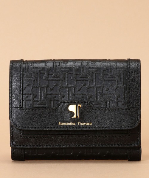 Samantha Thavasa（サマンサタバサ）の「Pomme d'espoir ポムディスポワール 型押しミニ財布（財布・レディース・ライトグレー/カーキ/ブラック/ピンクベージュ/ベージュ/ワインレッド/キャメル・FREE）」の19枚目の写真