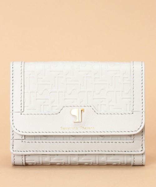 Samantha Thavasa（サマンサタバサ）の「Pomme d'espoir ポムディスポワール 型押しミニ財布（財布・レディース・ライトグレー/カーキ/ブラック/ピンクベージュ/ベージュ/ワインレッド/キャメル・FREE）」の22枚目の写真