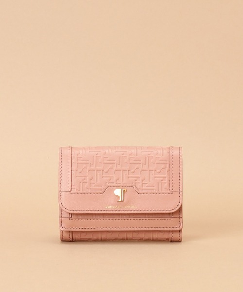 Samantha Thavasa（サマンサタバサ）の「Pomme d'espoir ポムディスポワール 型押しミニ財布（財布・レディース・ライトグレー/カーキ/ブラック/ピンクベージュ/ベージュ/ワインレッド/キャメル・FREE）」の8枚目の写真