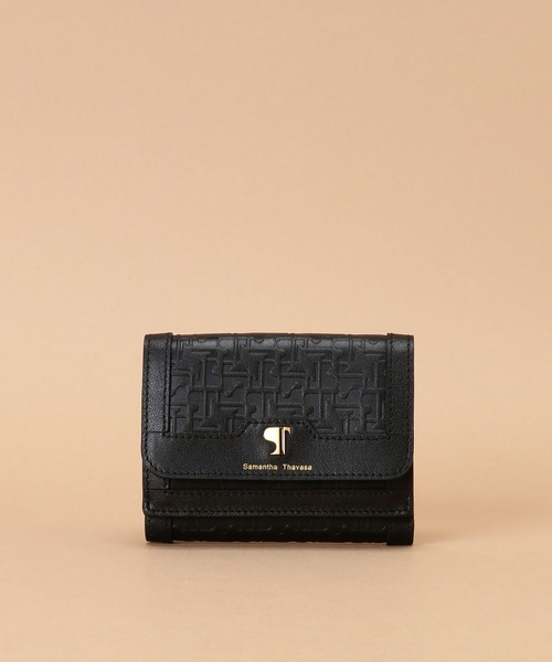 Samantha Thavasa（サマンサタバサ）の「Pomme d'espoir ポムディスポワール 型押しミニ財布（財布・レディース・ライトグレー/カーキ/ブラック/ピンクベージュ/ベージュ/ワインレッド/キャメル・FREE）」の10枚目の写真