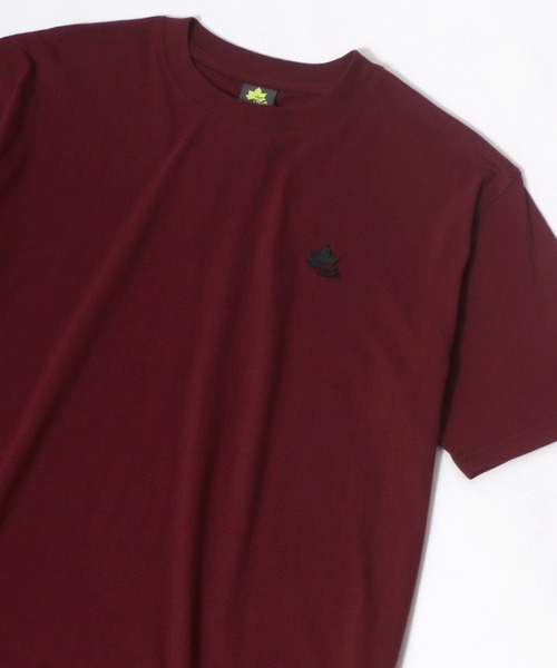 LOGOS(ロゴス)の「LOGOS/ロゴス DRY 吸水速乾 ワンポイントロゴ刺繍 無地Tシャツ 大きいサイズ(Tシャツ/カットソー・メンズ・ホワイト/ネイビー/アーミー/ワイン・2L/3L/4L/5L)」の4枚目の写真