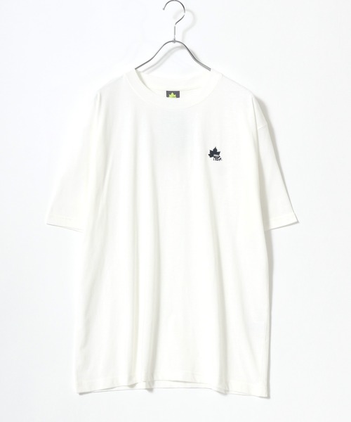 LOGOS(ロゴス)の「LOGOS/ロゴス DRY 吸水速乾 ワンポイントロゴ刺繍 無地Tシャツ 大きいサイズ(Tシャツ/カットソー・メンズ・ホワイト/ネイビー/アーミー/ワイン・2L/3L/4L/5L)」の5枚目の写真