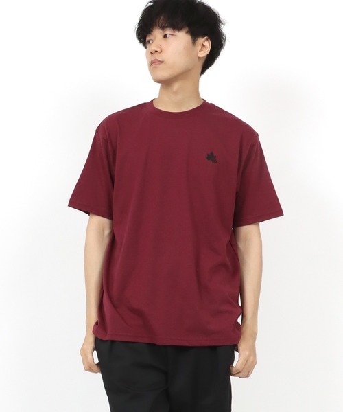 LOGOS(ロゴス)の「LOGOS/ロゴス DRY 吸水速乾 ワンポイントロゴ刺繍 無地Tシャツ 大きいサイズ(Tシャツ/カットソー・メンズ・ホワイト/ネイビー/アーミー/ワイン・2L/3L/4L/5L)」の14枚目の写真